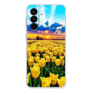 Чохли з картинкою (Тюльпани) на Гелексі А26 5Джі (Жовті тюльпани)