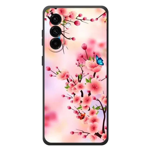 Чехол с рисунком «Бабочки на сакуре» для Samsung Galaxy A27 Чехол с рисунком «Бабочки на сакуре» для Samsung Galaxy A27