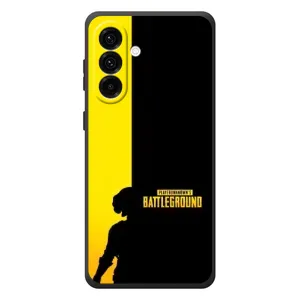 Чехол (TPU) с картинкой "Лого Пабг" на Самсунг Галакси А27 (Battlegrounds)