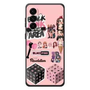 Чехлы с картинкой для Samsung Galaxy A27 (BLACK PINK коллаж)