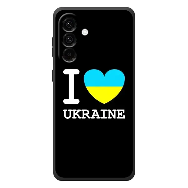 Чехол с рисунком «I Love Ukraine» для Samsung Galaxy A27 Чехол с рисунком «I Love Ukraine» для Samsung Galaxy A27