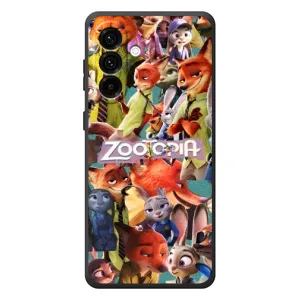 Силиконовый чехол с принтом Зоотрополіс для Samsung Galaxy A27 (Коллаж героев)