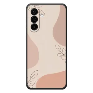 Чохол квітковий дизайн для Samsung Galaxy A27 (Кориневий фон)