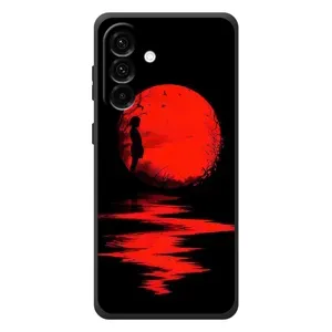 Летний Чехол на Samsung Galaxy A27 (Красный Закат)