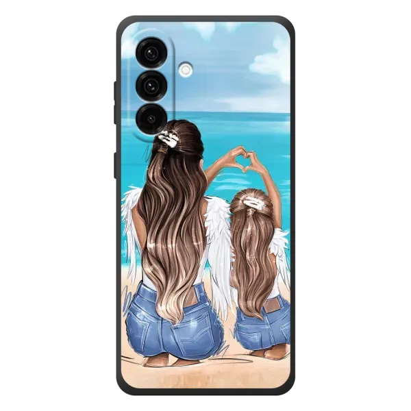 Чехол с рисунком «Мама и дочь» для Samsung Galaxy A27 Чехол с рисунком «Мама и дочь» для Samsung Galaxy A27