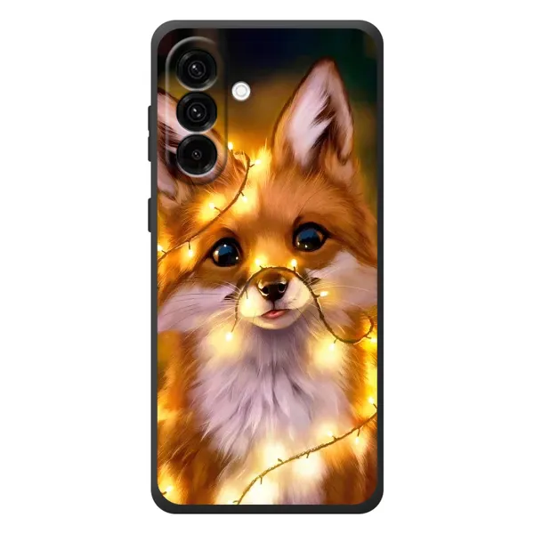 Чехол с рисунком «Новогодний лисенок» для Samsung Galaxy A27 Чехол с рисунком «Новогодний лисенок» для Samsung Galaxy A27