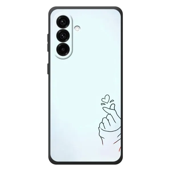 Чехол с рисунком «Сердце на голубом» для Samsung Galaxy A27 Чехол с рисунком «Сердце на голубом» для Samsung Galaxy A27