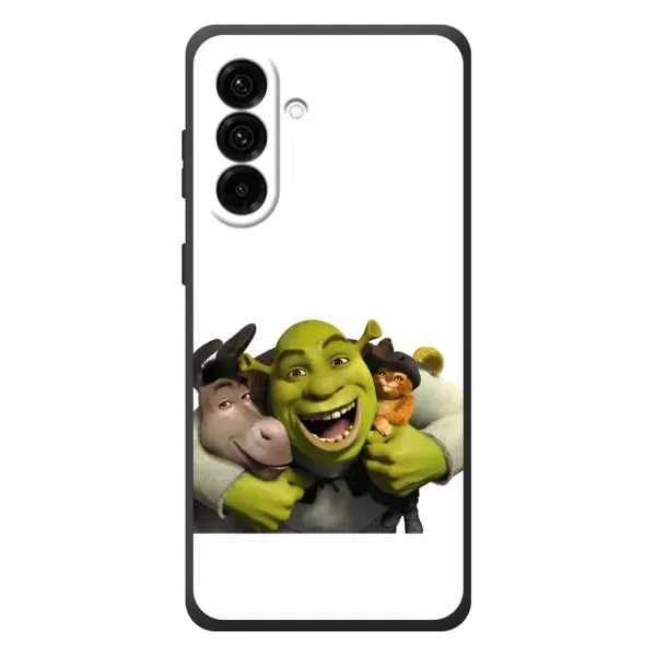 Чехол с рисунком «Шрек осел и кот» для Samsung Galaxy A27 Чехол с рисунком «Шрек осел и кот» для Samsung Galaxy A27