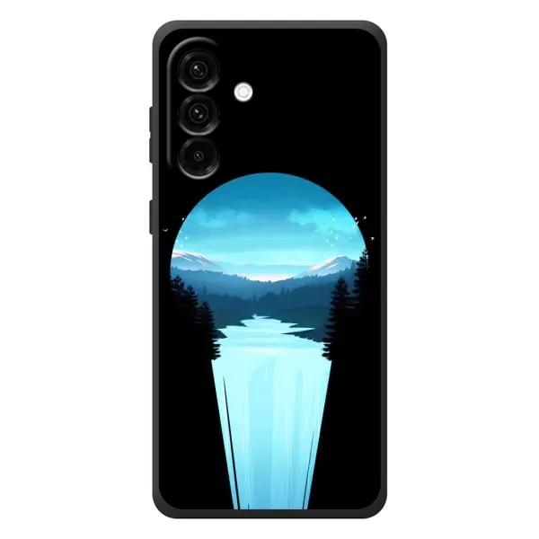 Чехол с рисунком «Синий Водопад» для Samsung Galaxy A27 Чехол с рисунком «Синий Водопад» для Samsung Galaxy A27