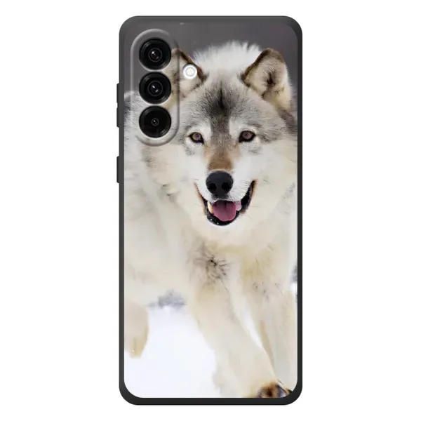 Чехол с рисунком «Волк на снегу» для Samsung Galaxy A27 Чехол с рисунком «Волк на снегу» для Samsung Galaxy A27