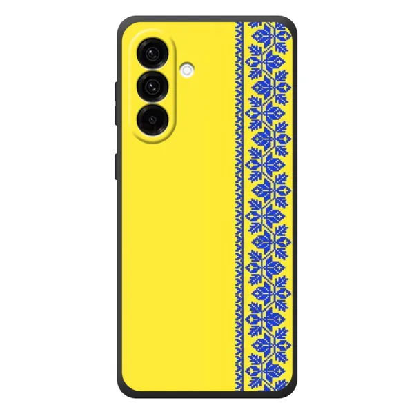 Чехол с рисунком «Вышиванка на желтом» для Samsung Galaxy A27 Чехол с рисунком «Вышиванка на желтом» для Samsung Galaxy A27