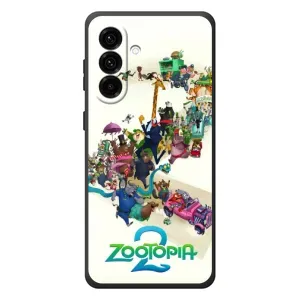 Силиконовый чехол с принтом Зоотрополіс для Samsung Galaxy A27 (Зоотрополис логотип)