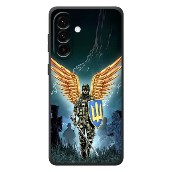 Чехол с рисунком «ЗСУ з крильями» для Samsung Galaxy A27