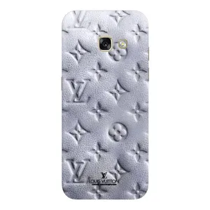 Текстурный Чехол Louis Vuitton для Гелекси А3 2017 (Белый ЛВ)