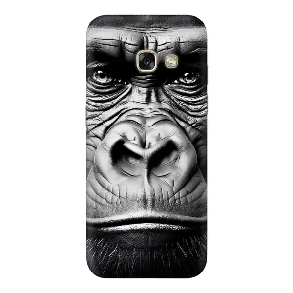 Чехол с рисунком «Черная обезьяна» для Samsung Galaxy A3 2017 (A320, A320F) Чехол с рисунком «Черная обезьяна» для Samsung Galaxy A3 2017 (A320, A320F)