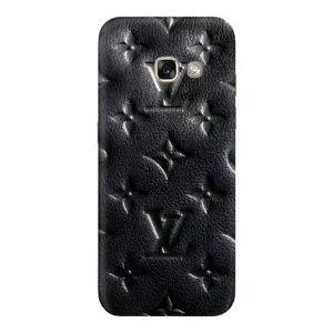 Текстурный Чехол Louis Vuitton для Гелекси А3 2017 (Черный ЛВ)