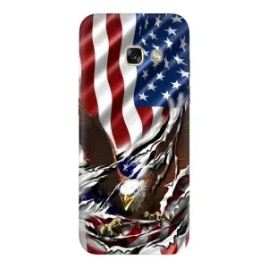 Аксессуары Чехол Флаг USA для Samsung Galaxy A3 2017 / A320 / A320F