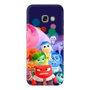 Чехол Головоломка для Samsung Galaxy A3 2017 / A320 / A320F - (AlphaPrint) (Герои головоломки)