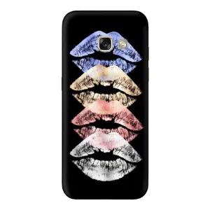 Чехол Стильные девушки на Samsung Galaxy A3 2017 / A320 / A320F (Губы)
