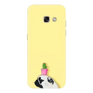 Бампер для Samsung Galaxy A3 2017 / A320 / A320F з картинкою "Песики" (Кактус на голові)