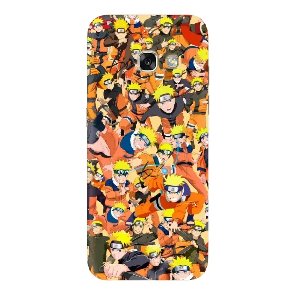 Чехол с рисунком «Коллаж Наруто» для Samsung Galaxy A3 2017 (A320, A320F) Чехол с рисунком «Коллаж Наруто» для Samsung Galaxy A3 2017 (A320, A320F)