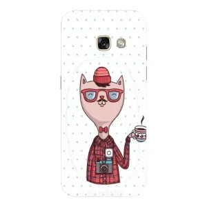 Чохол на тематику: Коти для Samsung Galaxy A3 2017 (A320, A320F) (Кіт аристократ)