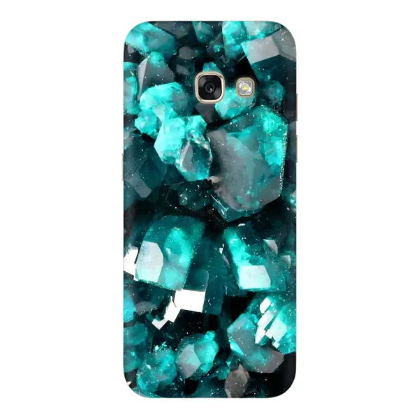 Чехол с рисунком «Кристалы» для Samsung Galaxy A3 2017 (A320, A320F)
