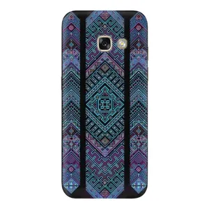 Силиконовый Чехол на Samsung Galaxy A3 2017 / A320 / A320F (Крутой орнамент)