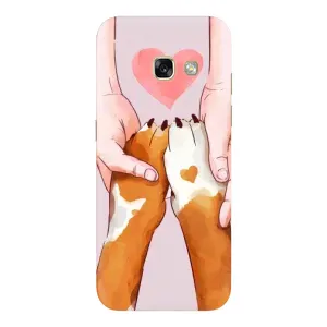 Чохол (ТПУ) Милі песики для Samsung Galaxy A3 2017 / A320 / A320F (Любов до собак)