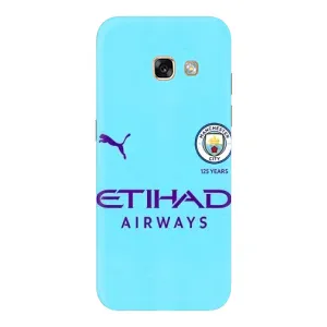 Силиконовые Чехлы принт Футбол на Samsung Galaxy A3 2017 / A320 / A320F (Man City)