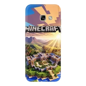 Чехол майнкрафт для Samsung Galaxy A3 2017 / A320 / A320F (MINECRAFT)