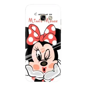 Чехлы для телефонов Samsung Galaxy A3 2017 / A320 / A320F - Дисней (Minni Mouse)