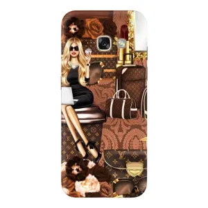 Чехол Стиль Louis Vuitton на Samsung Galaxy A3 2017 / A320 / A320F (Мода Луи Виттон)