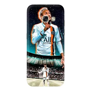Силиконовый Чехол Samsung Galaxy A3 2017 / A320 / A320F (Неймар ПСЖ)