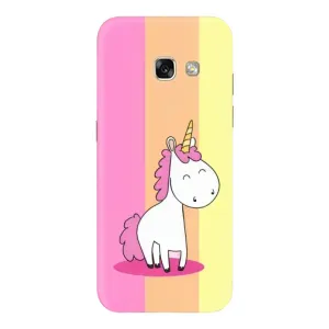 Чехол Unicorn на Samsung Galaxy A3 2017 / A320 / A320F (Радужный Единорог)