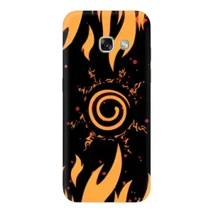 Купить Чехлы на телефон с принтом Anime для Samsung Galaxy A3 2017 / A320 / A320F (Солнце Наруто)