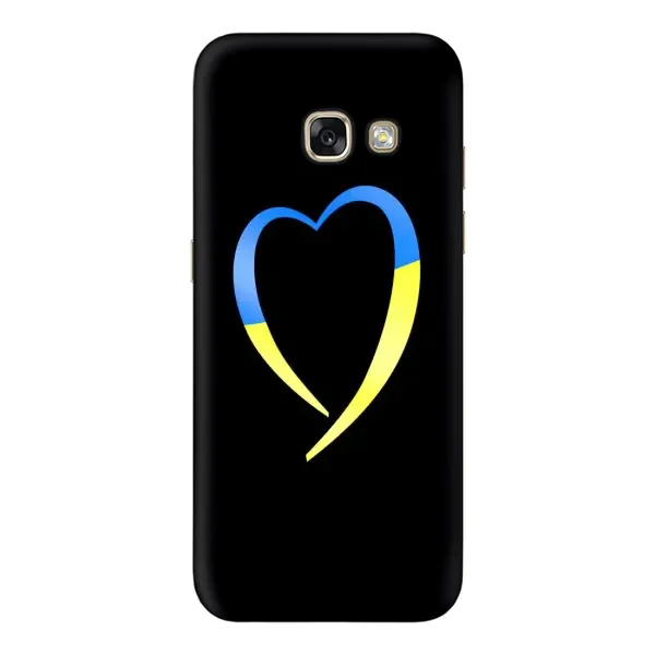 Чехол с рисунком «Украинское сердце» для Samsung Galaxy A3 2017 (A320, A320F) Чехол с рисунком «Украинское сердце» для Samsung Galaxy A3 2017 (A320, A320F)
