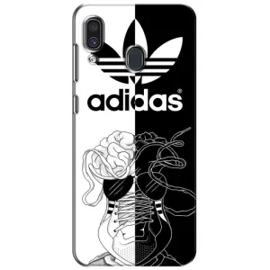 Чехол в стиле "Адидас" для Самсунг А30 (2019) (Adidas шнурки)
