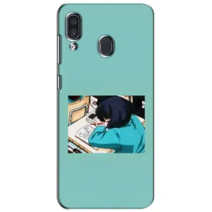 Чехол с персонажами АНИМЕ на Samsung Galaxy A30 2019 (A305F) (Аканэ Тэндо)