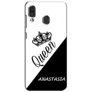 Именные Женские Чехлы для Samsung Galaxy A30 2019 (A305F) (ANASTASIYA)