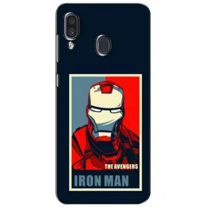 Чехол Супергерой Железный человек на Samsung Galaxy A30 2019 (A305F) (Art Iron man)
