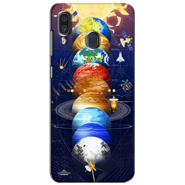 Чехол с рисунком «Арт планети» для Samsung Galaxy A30 2019 (A305F) Чехол с рисунком «Арт планети» для Samsung Galaxy A30 2019 (A305F)