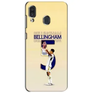 Чехлы с принтом для Samsung Galaxy A30 2019 (A305F) (Беллингем ,Реал 5)