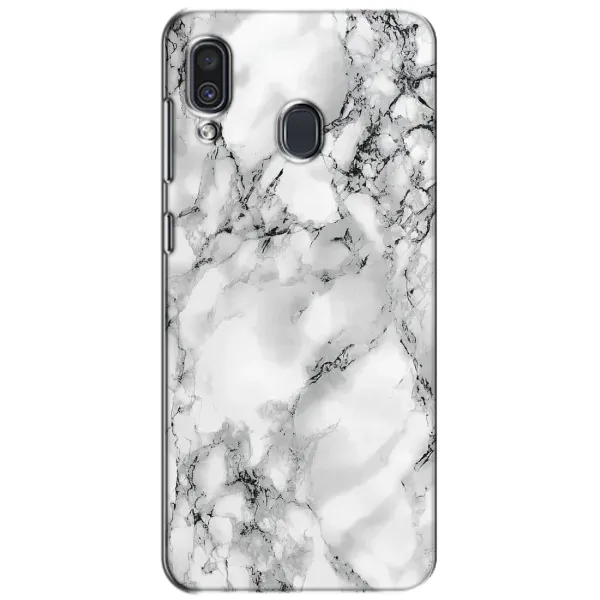Чехол с рисунком «Белый мрамор» для Samsung Galaxy A30 2019 (A305F) Чехол с рисунком «Белый мрамор» для Samsung Galaxy A30 2019 (A305F)