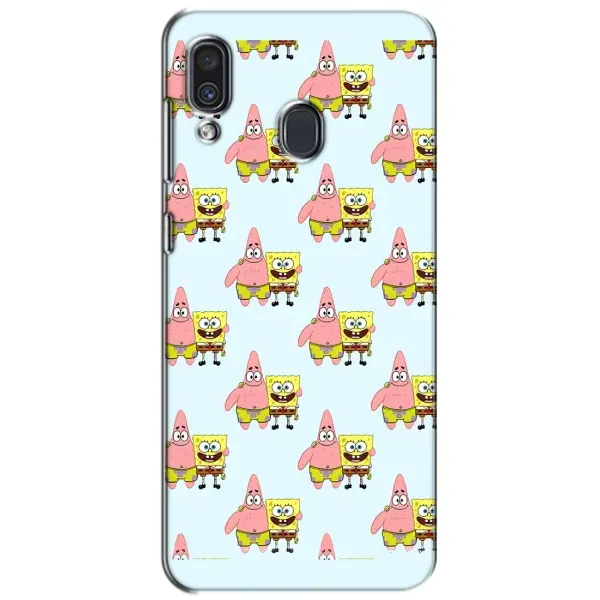 Чехол с рисунком «Боб и Патрик» для Samsung Galaxy A30 2019 (A305F) Чехол с рисунком «Боб и Патрик» для Samsung Galaxy A30 2019 (A305F)