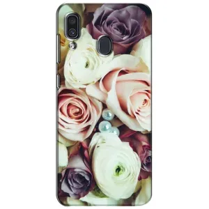 Чохли з принтом Троянд для Samsung Galaxy A30 2019 (A305F) (Букет Троянд)