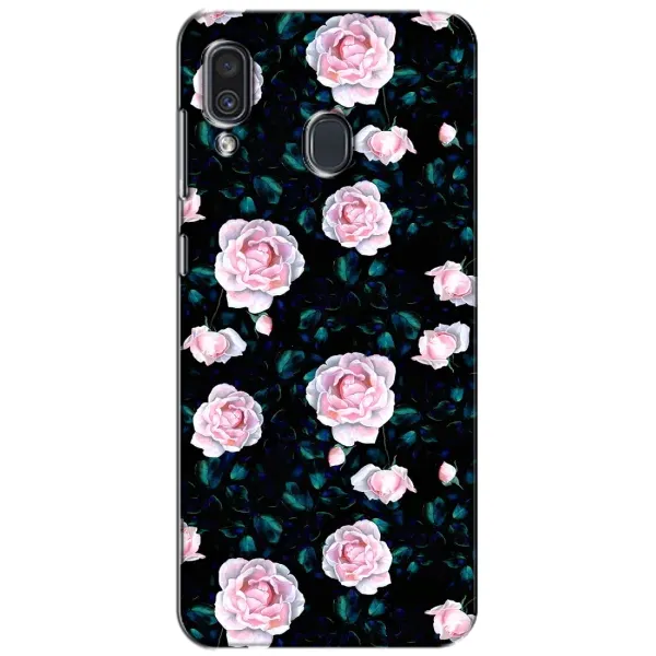 Чехол с рисунком «Чайные розы» для Samsung Galaxy A30 2019 (A305F) Чехол с рисунком «Чайные розы» для Samsung Galaxy A30 2019 (A305F)