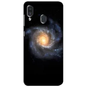 Чохли КОСМОС на Samsung Galaxy A30 2019 (A305F) (Чорна дира)