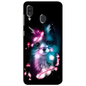 Чохол з Лисичкою для Samsung Galaxy A30 2019 (A305F) (Чорна лисиця)