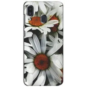 Чехол с ромашками на Samsung Galaxy A30 2019 (A305F) (Цветы Ромашки)